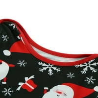 Viworld Family Božićni pidžami Podudarni setovi Santa Claus Christmas Jammies Sleep odjeća Žene Muška