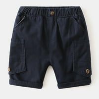 Toddler Boys Ljetne kratke hlače Dječja djevojaka Čvrsta proljetna kratke hlače