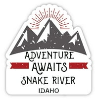 Snake River Idaho Suvenir Magnet Avantura čeka dizajn