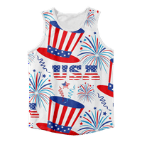 4. jula majica bez rukava Američka zastava SAD Zastava 4. jula Eagle Vintage Tank TOP za teretanu