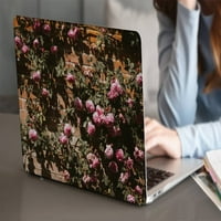 Kaishek plastična Hard Shell Contel Compatibible - Objavljen MacBook Pro S Touch ID model: A2780 A ruža
