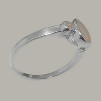 Britanci napravili spektakularni prsten od prirodnog otpalnog ženskog zlatnog zlatnog zlata 10k - Opcije veličine - veličine 10,5
