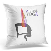 Šareno akrobatska anti gravitacija joga antena za žene Pose ružičasti aktivni jastučni jastuk jastučni