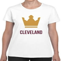Cleveland King Crown Ženska majica, Ženska mala
