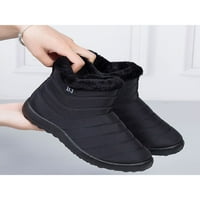 Lacyhop žene Vodootporne čizme za snijeg kliznu na cipele za gležnjeve cipele zimski toplije