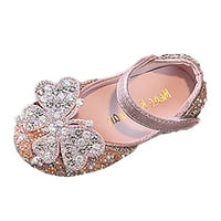 Obuća za haljinu Baycosin Djevojke Mary Jane Glitter Swithess cipele za vjenčanje princeze