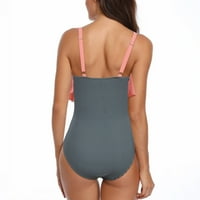 Bikini Print zavoja za zavoj žene Bandeau kupaći kupaći kostimi plivajuće plivanje kupaći kostimi na plaži