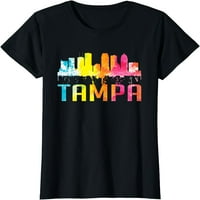 Tampa Florida akvalitetna armatura City Skyline suvenir majica