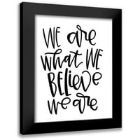 Wieners, valerie crna modernog uokvirenog muzeja umjetnička ispisa pod nazivom - mi smo