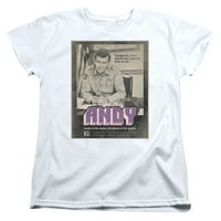Andy Griffith Show - Andy - Ženska majica kratkih rukava - velika