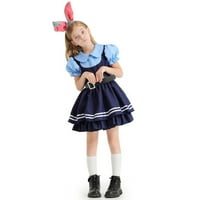Little Girls Judy HopP kostim haljina Halloween prerušiti se 2- godine