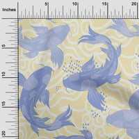 Onuone svilena tabby sivkasto ljubičasta tkanina azijska japanska koifiška tkanina za šivanje tiskane