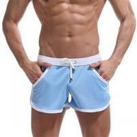CLlios muški kratke hlače Ljeto Kućni patchwork Patchwork Sports Boouses Prozračne hlače za kratke hlače