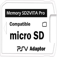 SD2Vita PRO adapter 3. Kompatibilan je s PS Vita 3. Henkaku Micro SD memorijska kartica Psvita