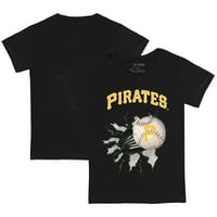 Dojenčad sitni otvor Black Pittsburgh Pirates bejzbol suza majica