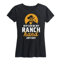 Yellowstone - RIP ranch ruka bilo koji dan - grafička majica s kratkom rukavom