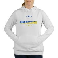Cafepress - štand sa podrškom za podršku Ukrajine ŽELI PE dukserica - Ženska dukserica s kapuljačom