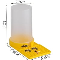 Pčelar za pčelar za pčele vode pčela pića pijenje pčelarske opreme Medy Beeeve ulazne udjela gnijezdo