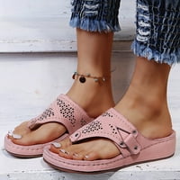 Žene Ljeto izdužene cipele na plaži Otvori nožni papuče prozračne sandale