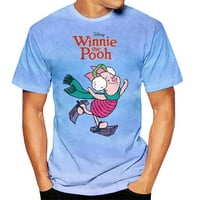 Winnie The Pooh Anime majica 3D Print Unise kratki rukav za muškarce Žene Teen