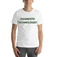Camo dijagnostički tehnolog kratkim pamučnim majicama kratkih rukava po nedefiniranim poklonima