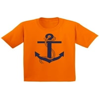 Awkward Styles Majica za mlade majice Kapetane Style Sidrna majica za dječja majica za dječaka Morska košulja za djevojku Unise Odjeća za djecu Tematska rođendanska zabava Mala mornar Slatka odjeća