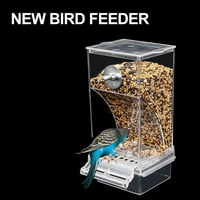 Kontejner za hranu za ptice fitbest ptica, antipresirano i otporno na automatsko ulagač za ptice
