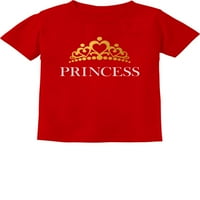 TStars Girls Princess Crown Majica: Dar Royalty For Little Princese Red