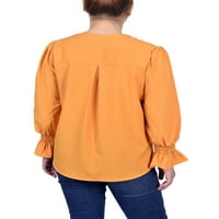 Kolekcija Petite bluza s dugim rukavima y vrat