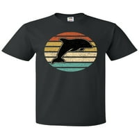 Majica sa slatkom plažom i odmora sa inkstastičnom delfinom