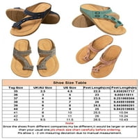 Avamo Womens Sandale Flip Flops Otvoreni prsti ravne udobne ljetne cipele