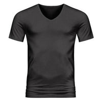 Zrbywb trendi ličnosti Muške TOP majice Muški V izrez T Majica Modni casual Brzo suho prozračne znojenje