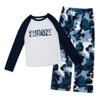Dječaci Camo Fleece pidžama, Veličina: XXS - L