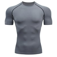 Muška majica Summer Leisure Sportska majica Moda 3D gradijent kratkih rukava Okrugli izrez TEE muško