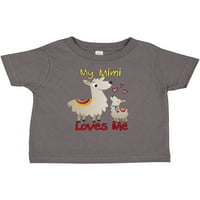 Inktastic My Mimi voli me Llama poklon mališana majica ili majica mališana