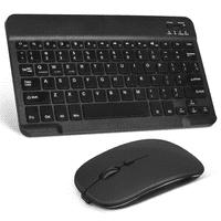 Urban punjiva Bluetooth tastatura i miš Combo Ultra Compact Slim Slim pune tipkovnice i ergonomski miševi