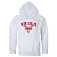 Ferris State University Bulldogs Alumni Fleece Hoodie Dukseri bijeli X-veliki