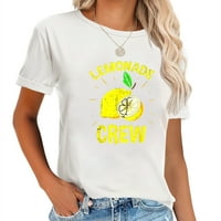 Limunada posada Vintage ženska grafička majica - trendnji ljetni vrh sa privlačnim dizajnom