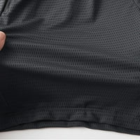 Muški pamučni posteljina labava casual elastična struka vučne pamučne pantalone pamučne pantalone s
