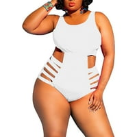 Ybenlow Womens Plus size Svi kupaći kostimi s jednim strukom