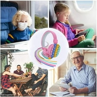 Slušalice Djeca, igračke slušalice, bežične Bluetooth slušalice Popularne uho slušalice igračke Rainbow