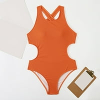 Wanyng Ženski bandeau zavoj bikini set push-up brazilski kupaći kostimi za plažu kupaći kostim