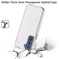 Za Samsung Galaxy S Plus Glitter Ultra debela transparentna hibridna kućišta - bistra