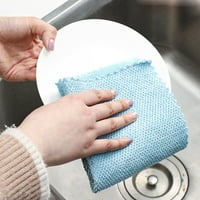 Krpe za čišćenje mikrovlakana HxRoolrp Automobilska kuhinja Mješani krpa ručnik u boji Mikrofiber za