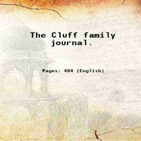 Časopis za porodični časopis Cluff. [Hardcover]