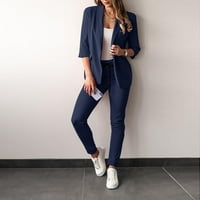 Durtebeua Blazer setovi ženske odjeće plus veličine vrhova hlače casual TrackSuits jesen odijelo set