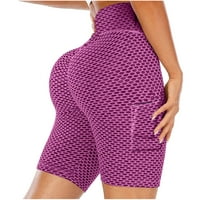 Tržeće kratke hlače za žene vježbanje gamaše Fitness Sportski trkački pantaloti Hot ružičasti m
