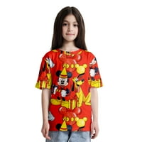 Mickey & Friends - Mickey Mouseprintirana majica Majica i mladi, šareni Mickey Mouse Ležerne prilike
