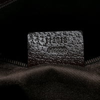 Unizno unaprijed autentično provjereno gucci gg torba na ramenu platnene tkanine smeđe boje