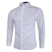 Majice s dugim rukavima za muškarce Muški novi stil moda čista majica s dugim rukavima modna udobna bluza